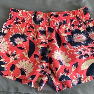 J crew pull up shorts